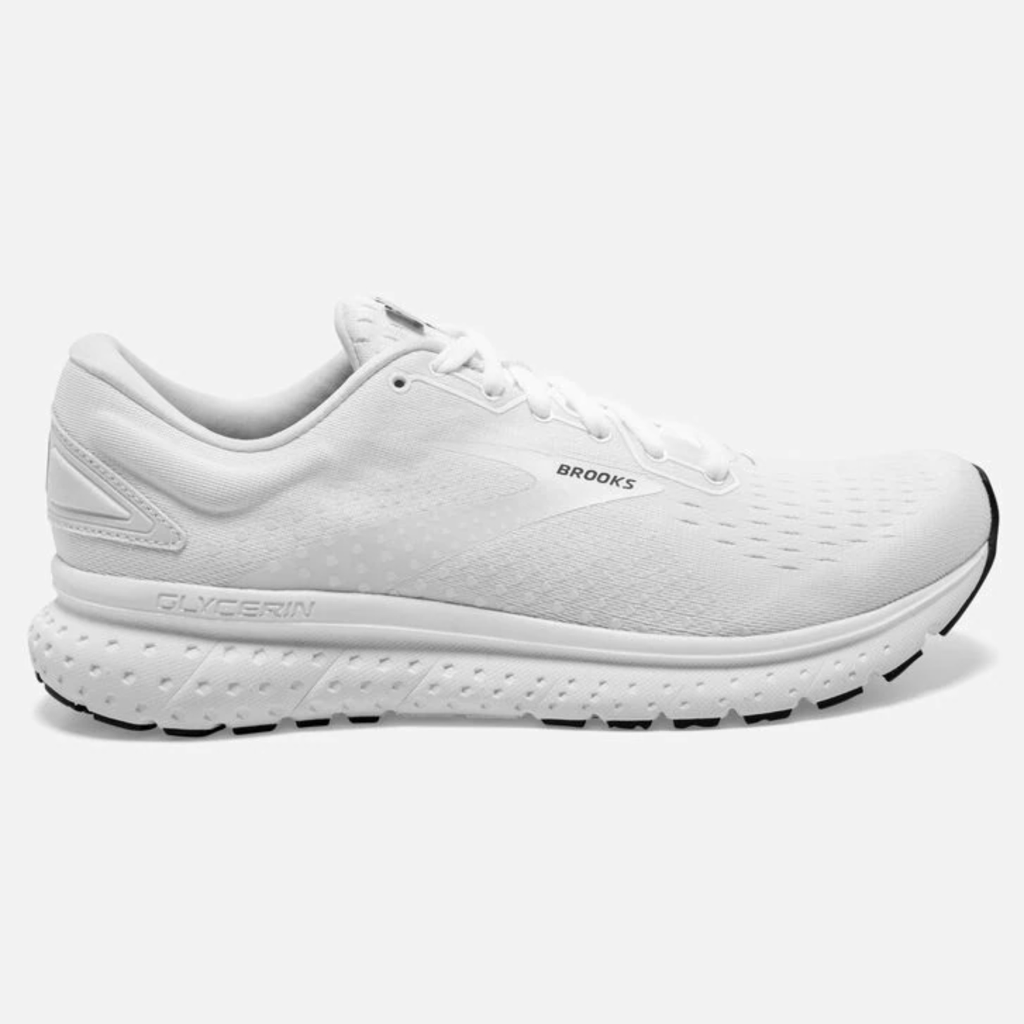 brooks white tennis shoes