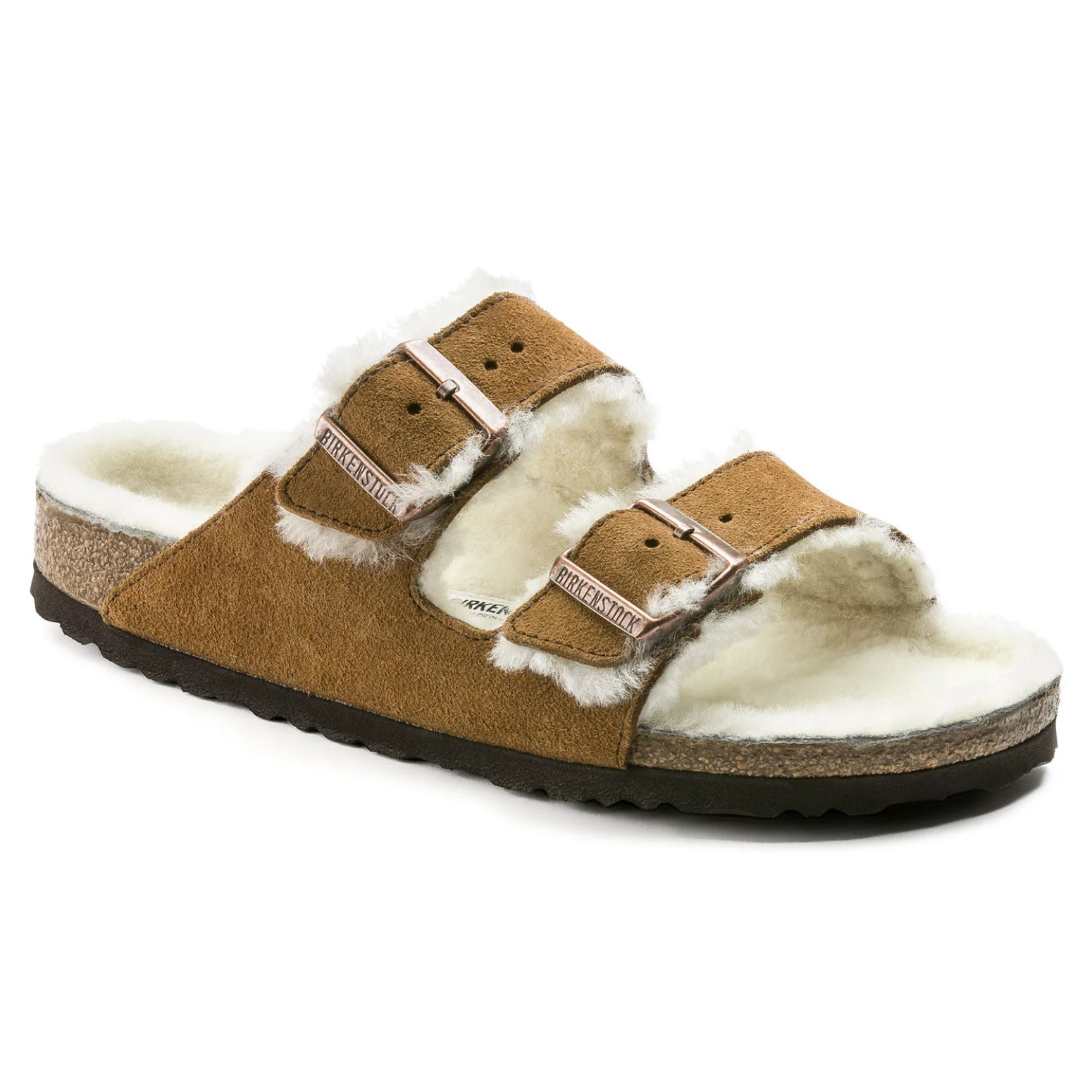 birkenstock shearling sandals